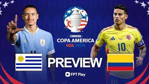 Link xem trực tiếp Uruguay và Colombia: (Bán kết Copa America 2024)